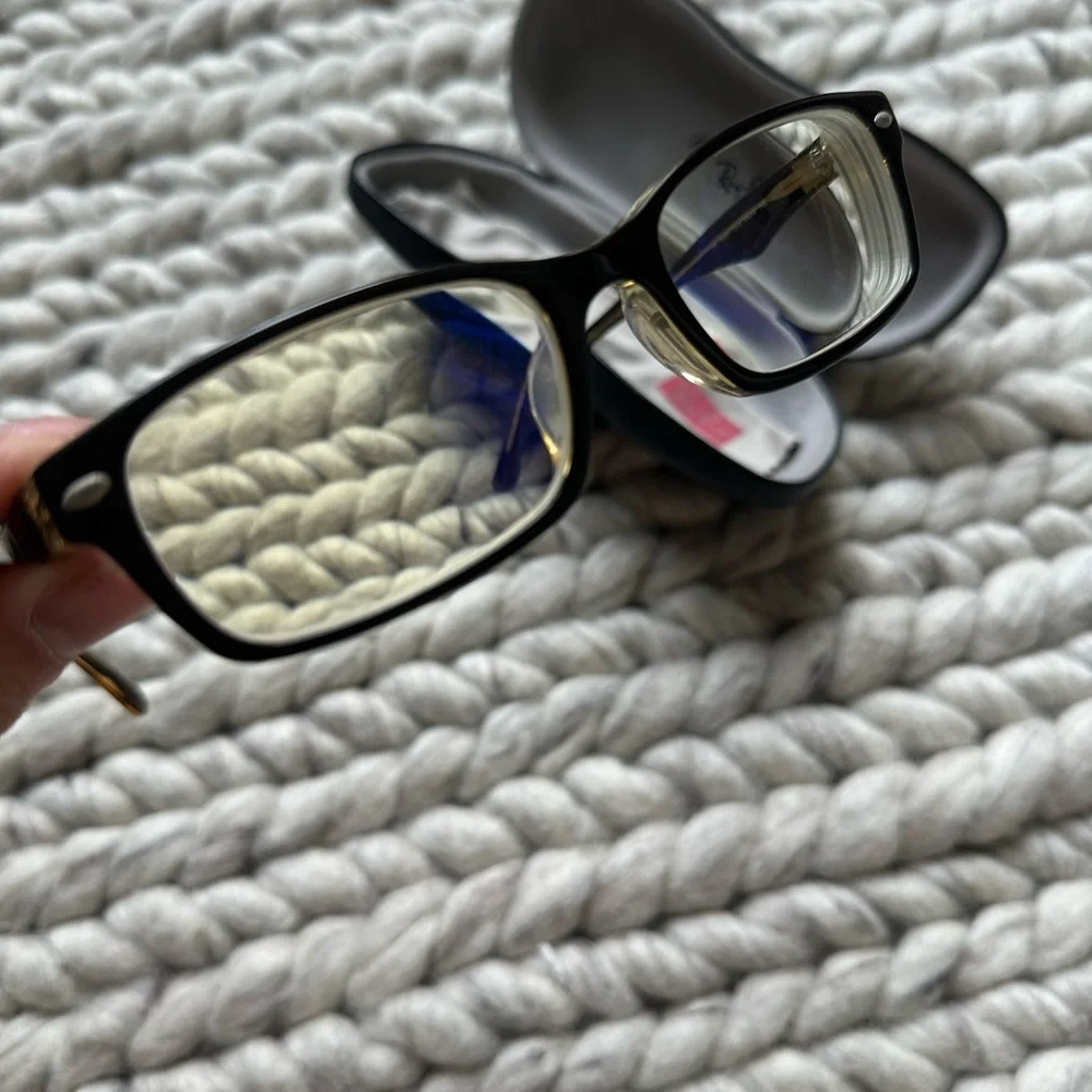 Ray Ban tortoise shell colour rectangle frames - Picture 3 of 9